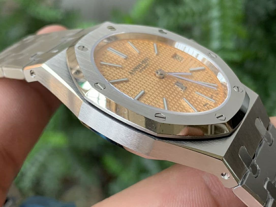 AP0636 - Royal Oak Jumbo 15202BC SS/SS Salmon KZF A2121 AP0636 - Royal Oak Jumbo 15202BC SS/SS Salmon KZF A2121