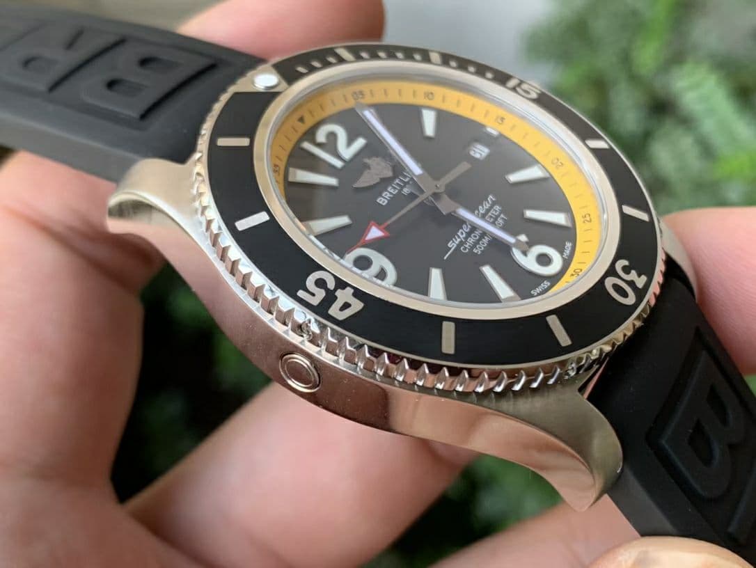 BSW0432A - Superocean 44mm DLC/RU Yellow TF Asia 2824 BSW0432A - Superocean 44mm DLC/RU Yellow TF Asia 2824