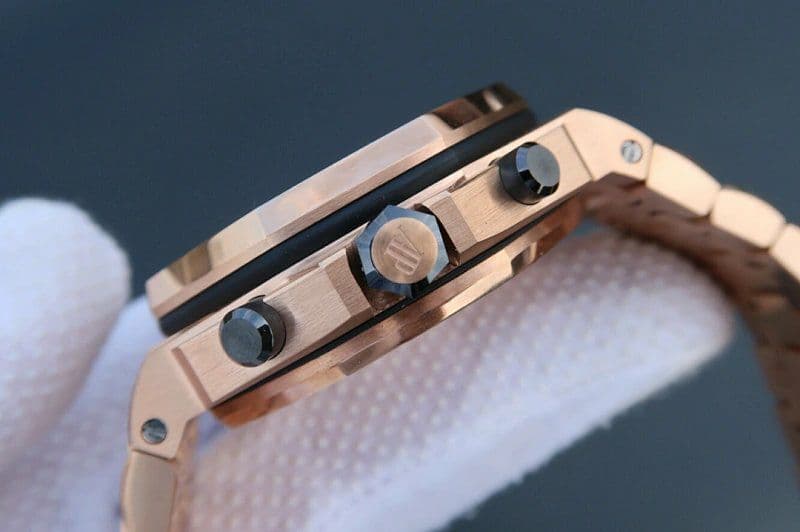 Royal Oak Offshore 2014 Gold Theme JF 1:1 Best Edition on RG Bracelet A3126 V2 w/ Cyclops and DW Mod Royal Oak Offshore 2014 Gold Theme JF 1:1 Best Edition on RG Bracelet A3126 V2 w/ Cyclops and DW Mod