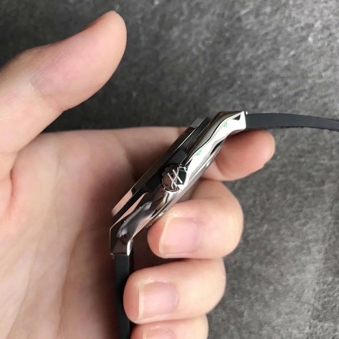 Classic Fusion 38mm Titanium JJF 1:1 Best Edition Black Dial on Black Gummy Strap A2892 V2 Classic Fusion 38mm Titanium JJF 1:1 Best Edition Black Dial on Black Gummy Strap A2892 V2