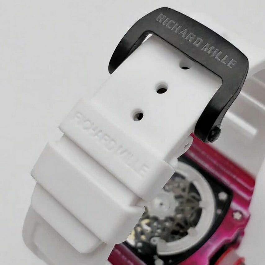 RM 67-02 High Jump Skeleton Dial on White Nylon Strap 6T51 RM 67-02 High Jump Skeleton Dial on White Nylon Strap 6T51