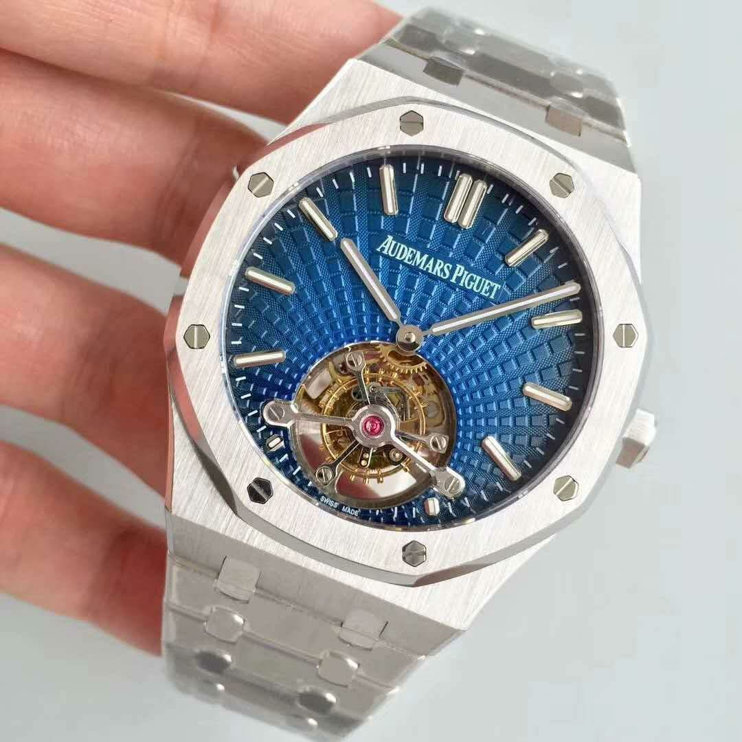 Royal Oak Tourbillon SS/SS Grad.Blue Flying Tourbillon