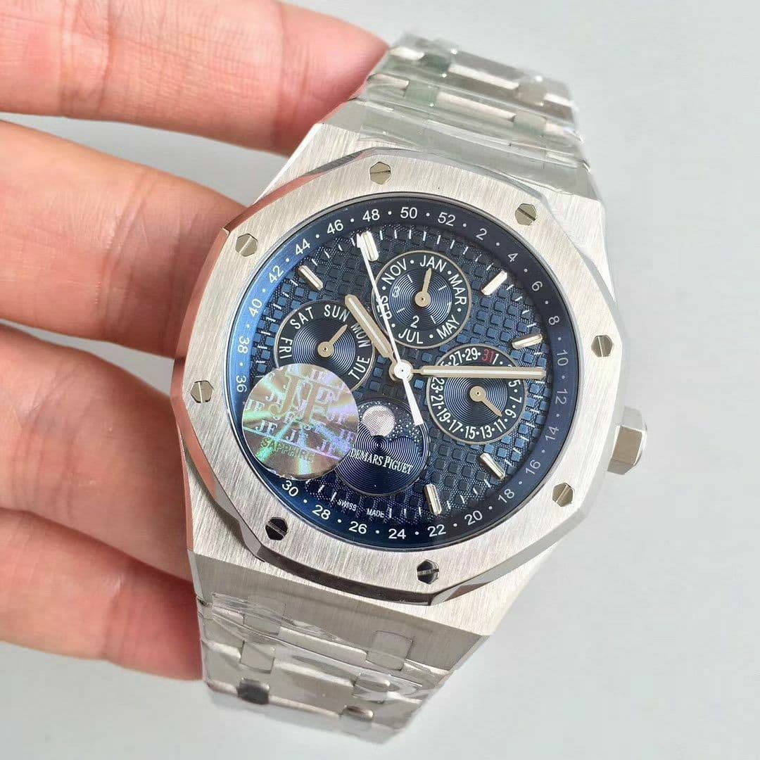 Royal Oak Perpetual Calendar 26574 SS/SS Blue JF A5134 Royal Oak Perpetual Calendar 26574 SS/SS Blue JF A5134