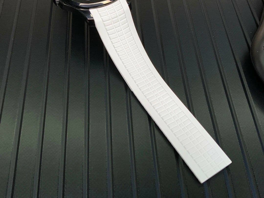 Aquanaut Black Venom DLC ZF 1:1 Best Edition Black Dial on White Rubber Strap 324CS Aquanaut Black Venom DLC ZF 1:1 Best Edition Black Dial on White Rubber Strap 324CS