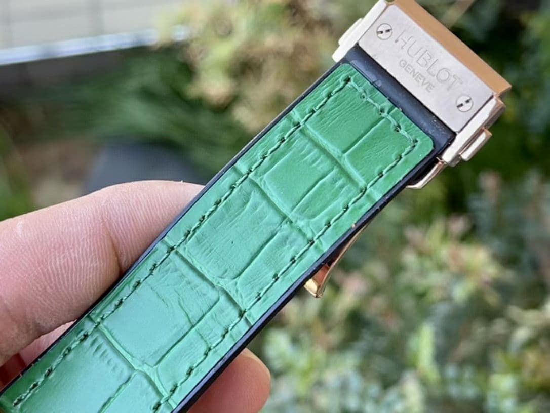 Classic Fusion 45mm SS HBF 1:1 Best Edition Green Dial on Green Gummy Strap A2892 Classic Fusion 45mm SS HBF 1:1 Best Edition Green Dial on Green Gummy Strap A2892