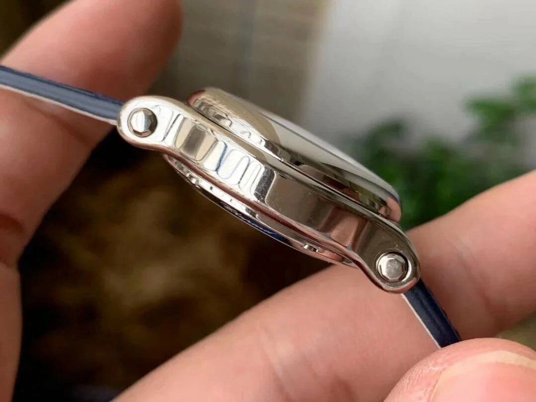 Happy Sport 36mm SS OXF 1:1 Best Edition Diamonds Bezel Blue Dial on Blue Leather Strap A2892 Happy Sport 36mm SS OXF 1:1 Best Edition Diamonds Bezel Blue Dial on Blue Leather Strap A2892