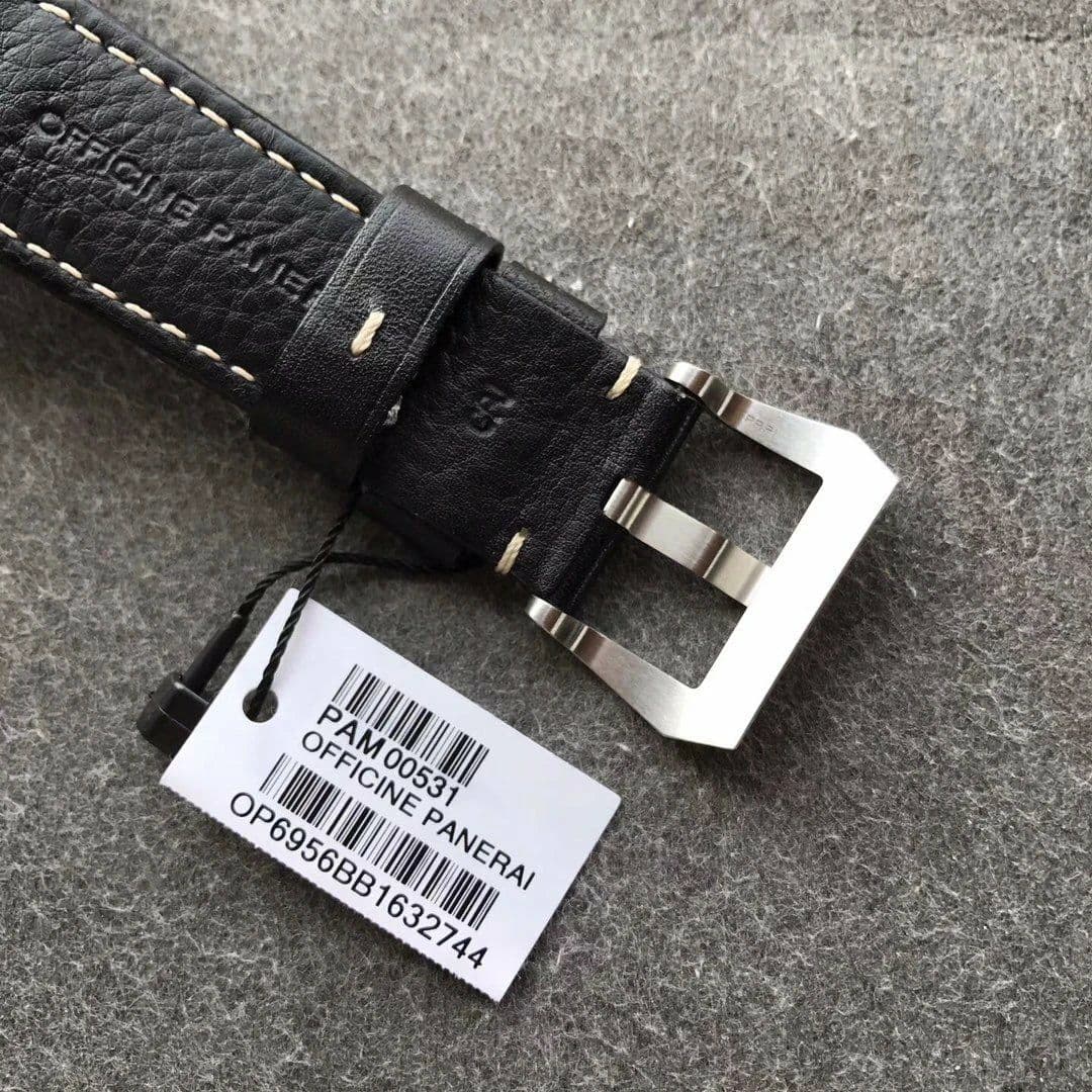 PAM531 Q VSF 1:1 Best Edition on Black Leather Strap P.9003 Super Clone V2