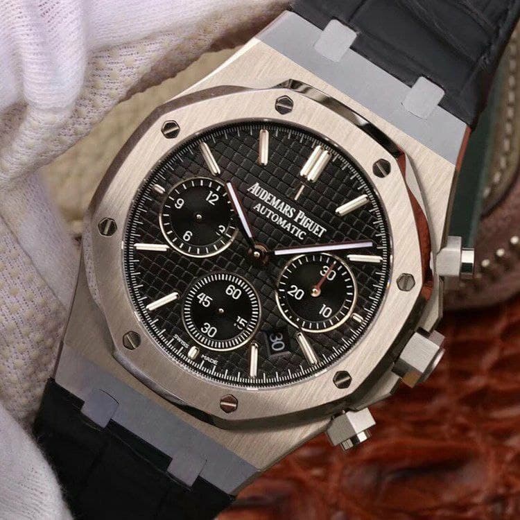 AP0608A - Royal Oak Chronograph 1:1 Best Edition 26331ST SS/LE Black AP0608A - Royal Oak Chronograph 1:1 Best Edition 26331ST SS/LE Black