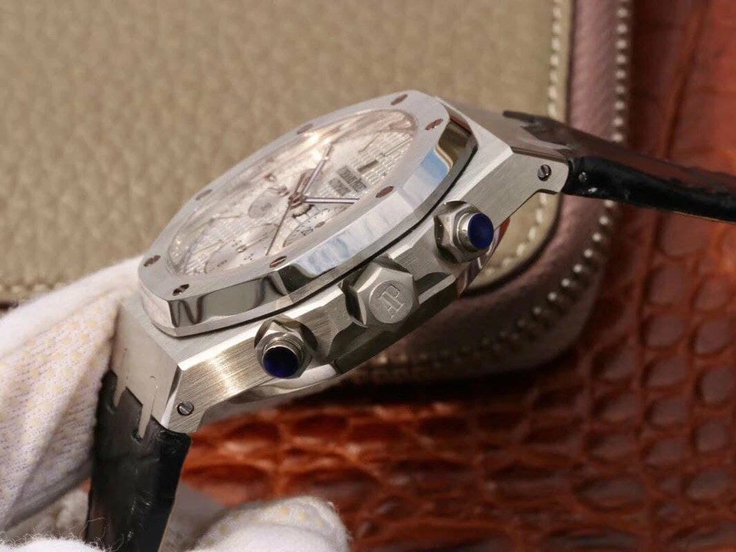 AP0608A - Royal Oak Chronograph 1:1 Best Edition 26331ST SS/LE White AP0608A - Royal Oak Chronograph 1:1 Best Edition 26331ST SS/LE White
