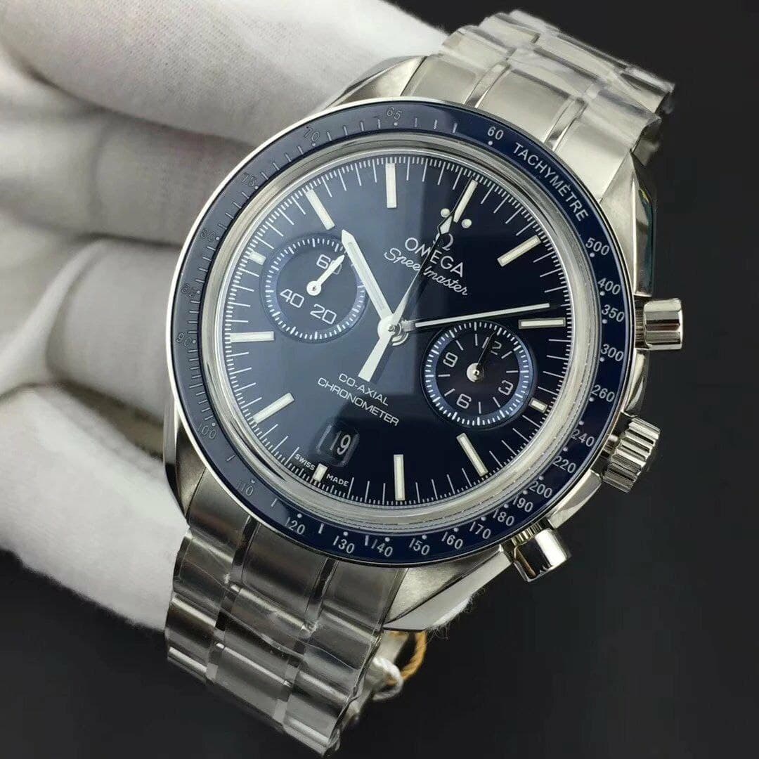 Omega SpeedMaster MoonWatch SS/SS Blue 1:1 Best Edition
