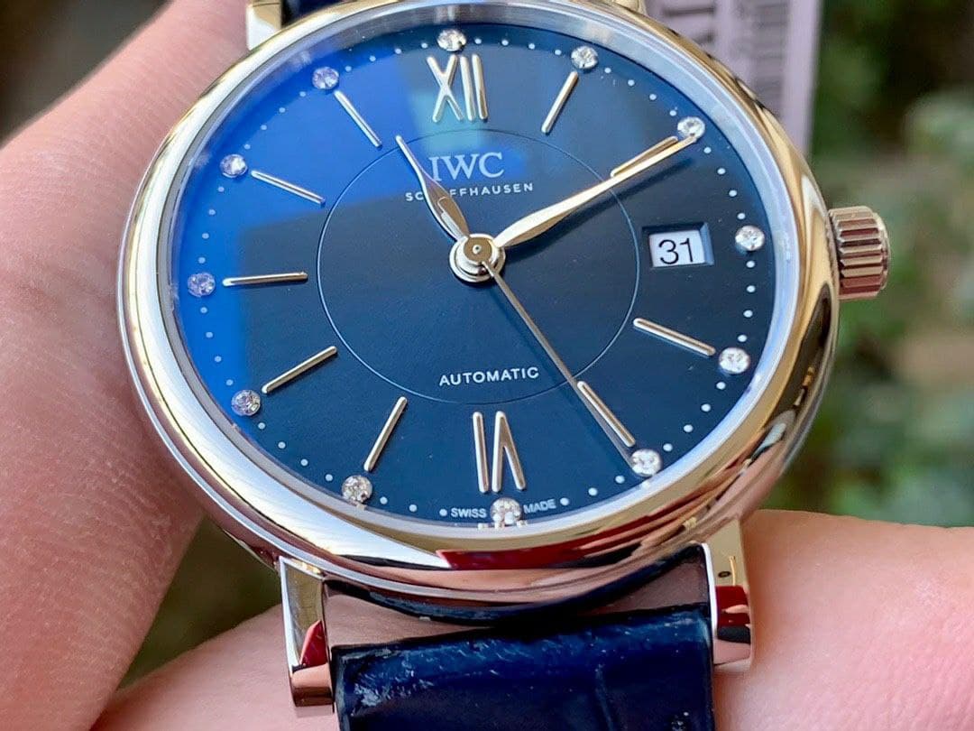Portofino 37mm SS V7F 1:1 Best Edition Blue Dial on Blue Leather Strap Portofino 37mm SS V7F 1:1 Best Edition Blue Dial on Blue Leather Strap