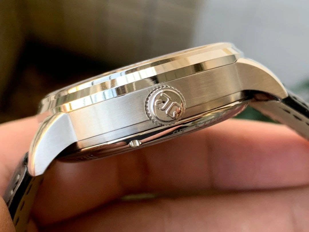 PanoInverse 42mm SS TZF Best Edition Black Dial on Black Leather Strap A23J PanoInverse 42mm SS TZF Best Edition Black Dial on Black Leather Strap A23J