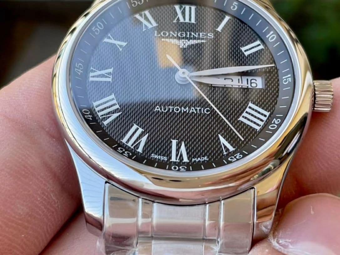 LON033D - Longines Master Moonphase SS/SS Black/Rome GSF A899