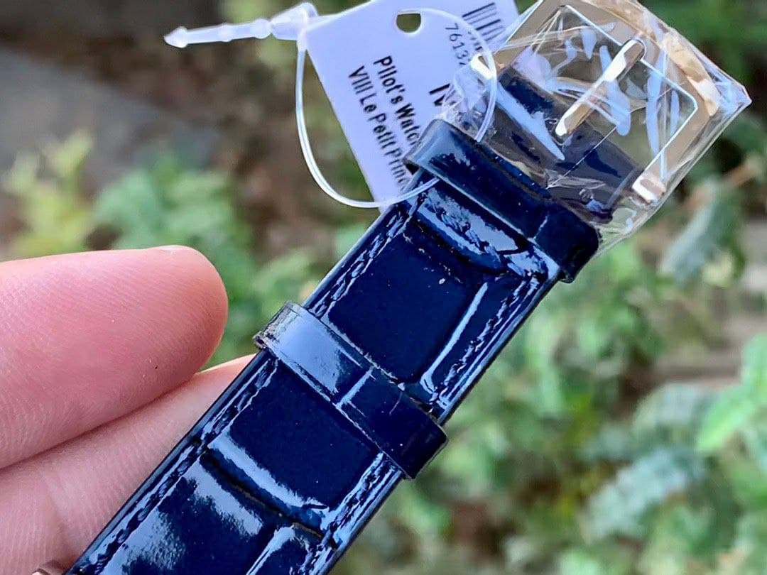 Portofino 37mm SS V7F 1:1 Best Edition Blue Dial on Blue Leather Strap