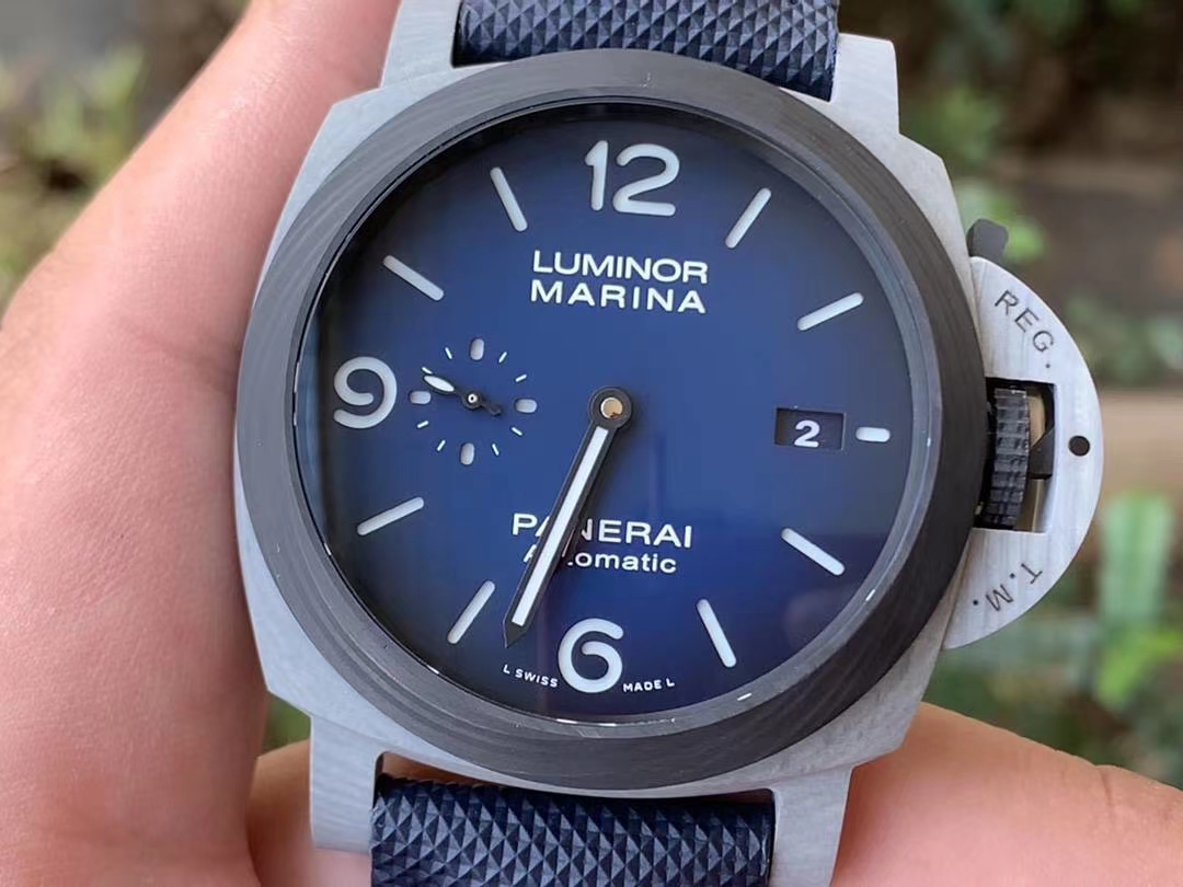 PAM 1663 CARBOTECH VSF 1:1 BEST EDITION BLUE DIAL ON BLUE KEVLAR COMPOSITE STRAP P.9010 CLONE PAM 1663 CARBOTECH VSF 1:1 BEST EDITION BLUE DIAL ON BLUE KEVLAR COMPOSITE STRAP P.9010 CLONE