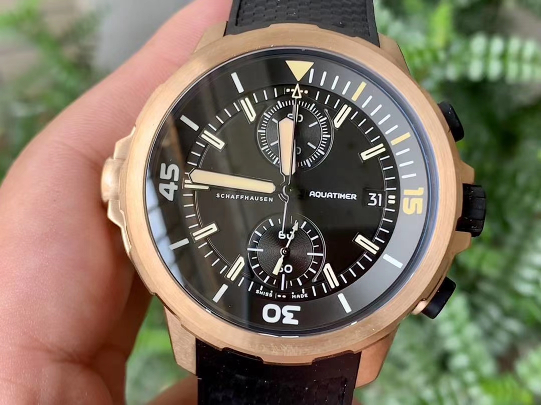 IWC0476 - Aquatimer Chronograph Bronzo SS/RU Black V6F A7750 IWC0476 - Aquatimer Chronograph Bronzo SS/RU Black V6F A7750