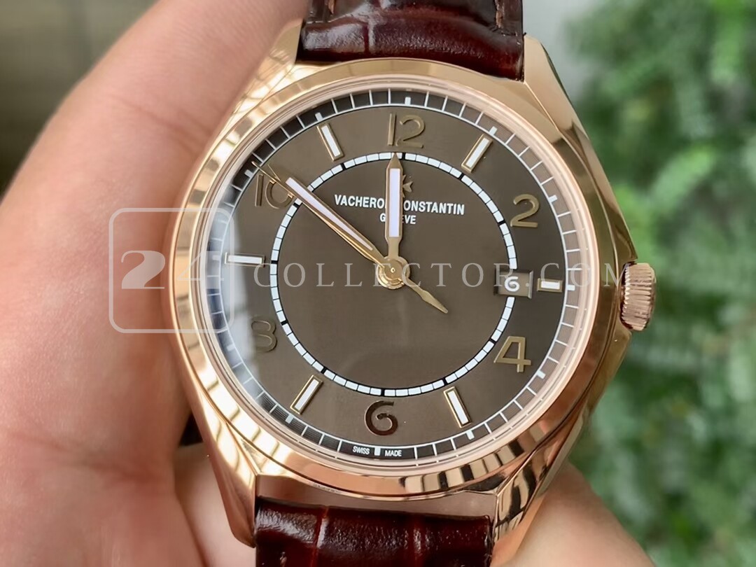 FIFTYSIX RG 40MM ZF 1:1 BEST EDITION BROWN DIAL ON BROWN LEATHER STRAP A1326 FIFTYSIX RG 40MM ZF 1:1 BEST EDITION BROWN DIAL ON BROWN LEATHER STRAP A1326