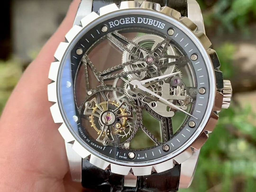 Roger Dubuis G041C - Excalibur Spider Skele Flying Tourb TI/RU Black BBR Roger Dubuis G041C - Excalibur Spider Skele Flying Tourb TI/RU Black BBR