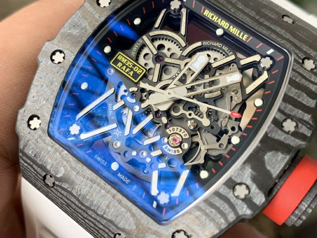 Richard Mille 0198A - RM035-02 Rafael Nadal Black NTPT/RU Skele ZF V3 NH05A Richard Mille 0198A - RM035-02 Rafael Nadal Black NTPT/RU Skele ZF V3 NH05A