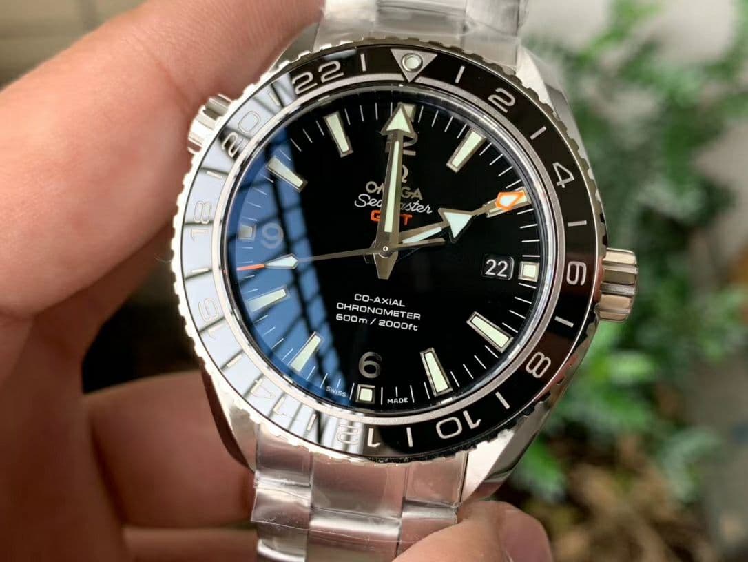 Planet Ocean 600M GMT 43.5mm VSF 1:1 Best Edition Black Dial SS Markers on SS Bracelet A8605 Super Clone Planet Ocean 600M GMT 43.5mm VSF 1:1 Best Edition Black Dial SS Markers on SS Bracelet A8605 Super Clone