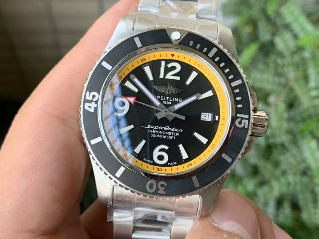 BSW0414D - Superocean 44mm SS/SS Yellow TF Asia 2824 BSW0414D - Superocean 44mm SS/SS Yellow TF Asia 2824