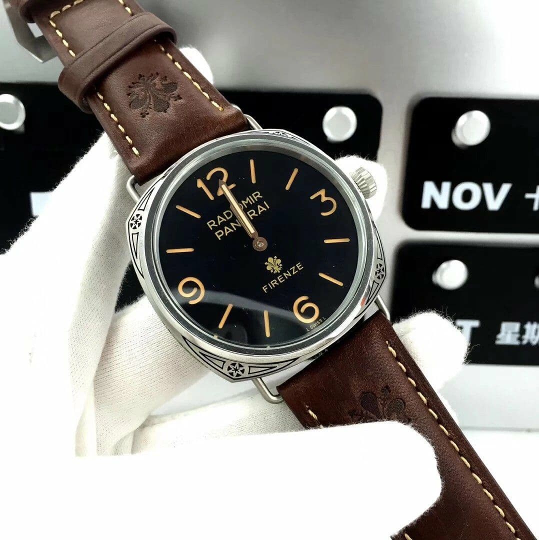 Panerai Radiomir Engraving Black Dial Panerai Radiomir Engraving Black Dial