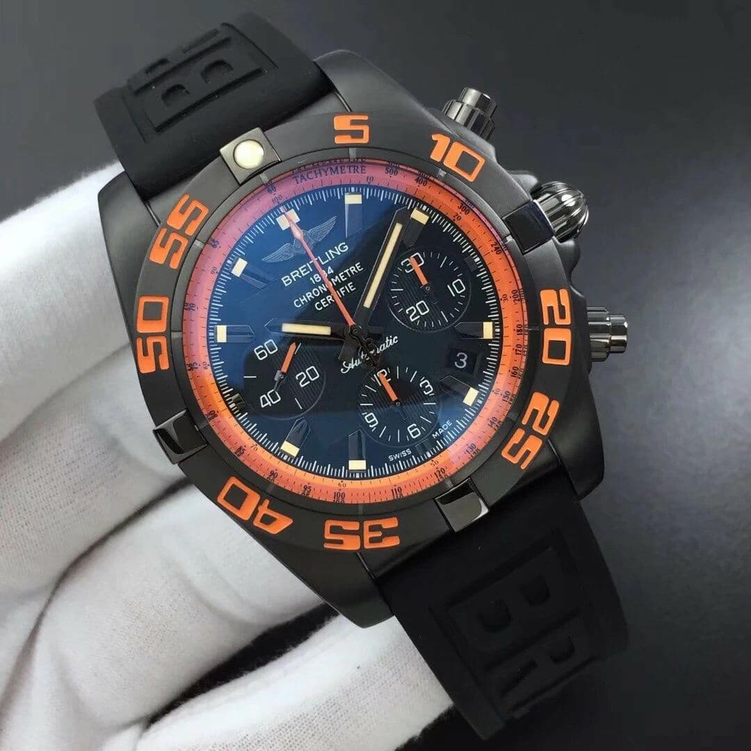 Avenger II Seawolf Chronograph PVD Titanium OXF Best Edition Black Dial on Black Nylon Strap A7750 Avenger II Seawolf Chronograph PVD Titanium OXF Best Edition Black Dial on Black Nylon Strap A7750