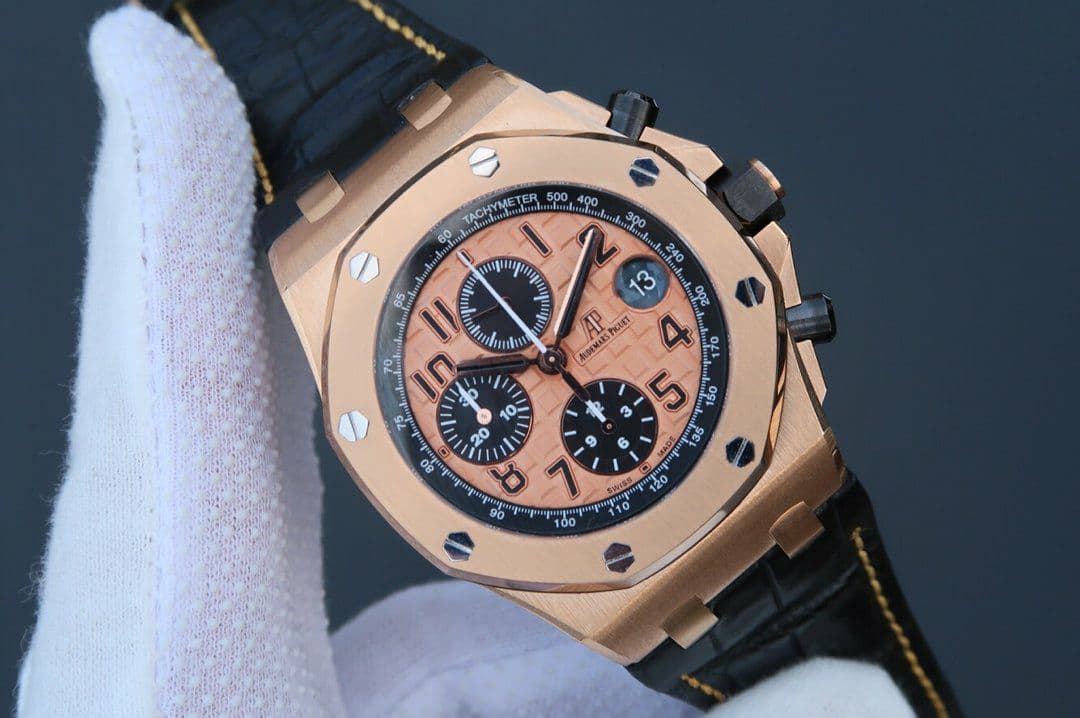 Royal Oak Offshore 2014 Gold Theme JF 1:1 Best Edition on Black Leather Strap A3126 Royal Oak Offshore 2014 Gold Theme JF 1:1 Best Edition on Black Leather Strap A3126