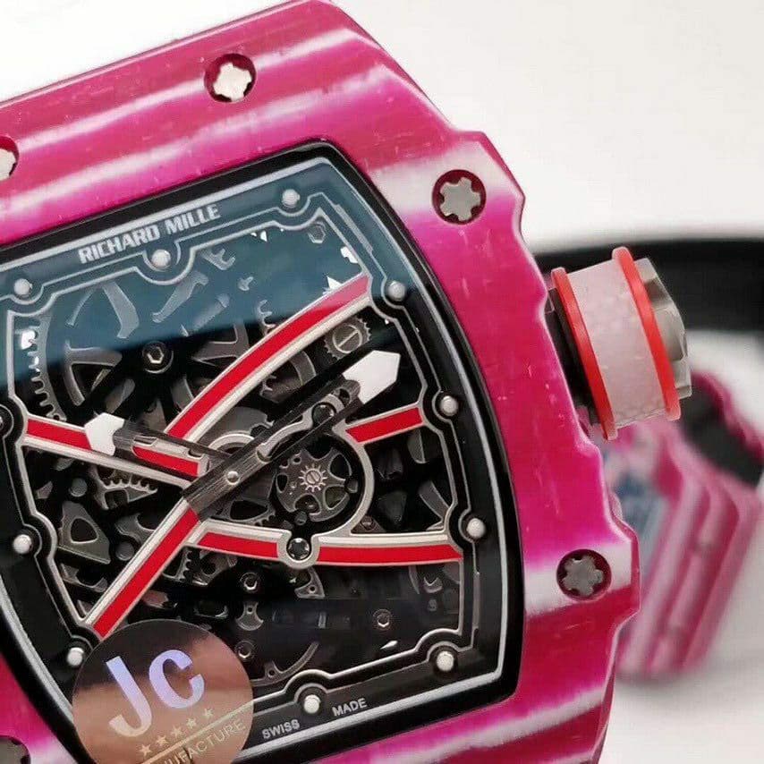 RM 67-02 High Jump Skeleton Dial on White Nylon Strap 6T51 RM 67-02 High Jump Skeleton Dial on White Nylon Strap 6T51