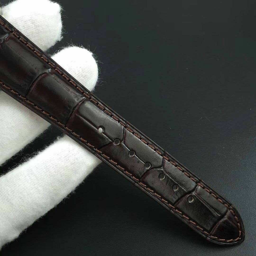 Casablanca RG Full Paved Diamonds White/Black Dial on Brown Leather Strap MIYOTA 8215 Casablanca RG Full Paved Diamonds White/Black Dial on Brown Leather Strap MIYOTA 8215