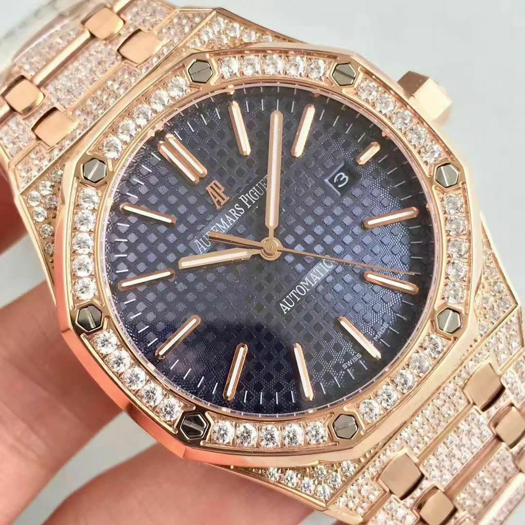 Royal Oak 41mm 15400OR 2019 RG/RG Diam Blue Dial TZF MY9015 Royal Oak 41mm 15400OR 2019 RG/RG Diam Blue Dial TZF MY9015