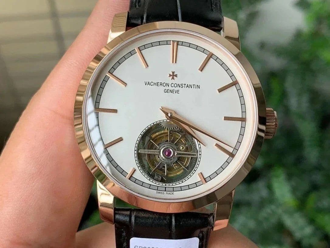 Traditionnelle Tourbillon YG OXF Best Edition White Dial on Black Leather Strap Traditionnelle Tourbillon YG OXF Best Edition White Dial on Black Leather Strap
