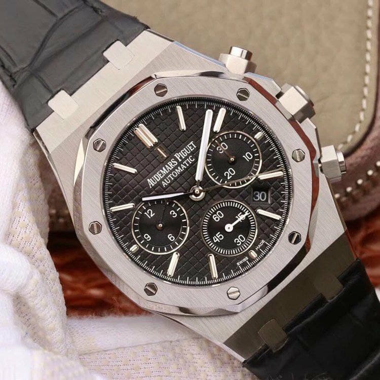AP0608A - Royal Oak Chronograph 1:1 Best Edition 26331ST SS/LE Black AP0608A - Royal Oak Chronograph 1:1 Best Edition 26331ST SS/LE Black