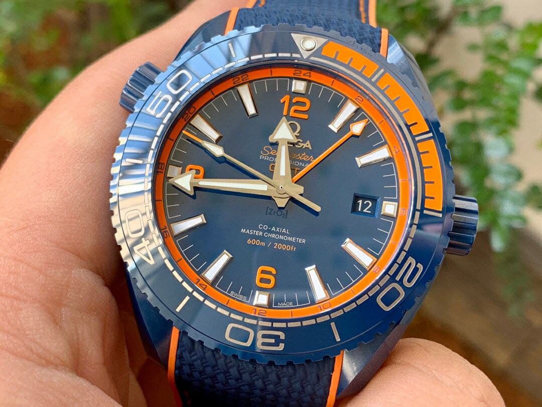 Planet Ocean 45.5mm Big Blue Real Ceramic VSF 1:1 Best Edition on Blue Rubber Strap A8906 Super Clone Planet Ocean 45.5mm Big Blue Real Ceramic VSF 1:1 Best Edition on Blue Rubber Strap A8906 Super Clone