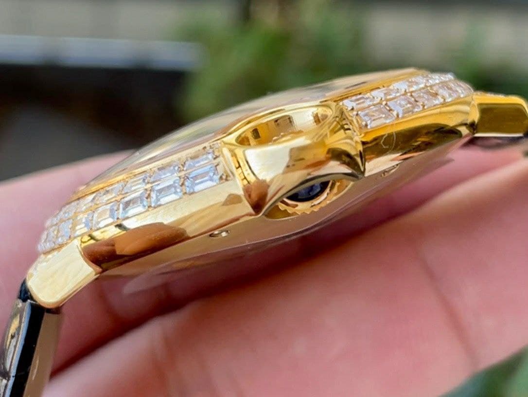 Cartier Ballon Gold Case Diamond 42mm Diam YS/LS Cartier Ballon Gold Case Diamond 42mm Diam YS/LS