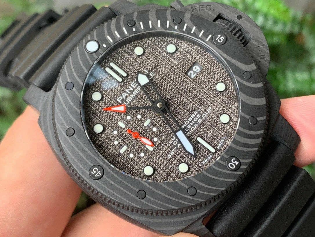 PAM1039 V Carbotech VSF 1:1 Best Edition Grey Sail Dial on Black Rubber Strap P.9010 Clone PAM1039 V Carbotech VSF 1:1 Best Edition Grey Sail Dial on Black Rubber Strap P.9010 Clone