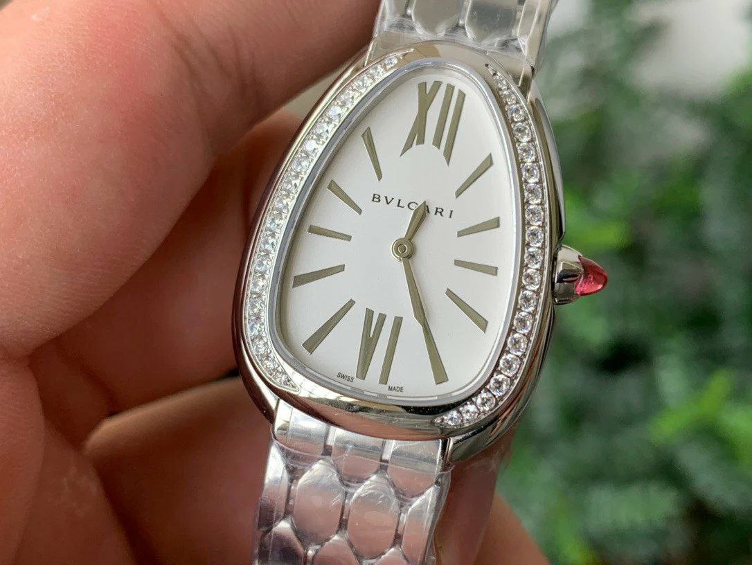 SERPENTI SEDUTTORI WATCH SS BVF 1:1 BEST EDITION WHITE DIAL DIAMONDS BEZEL ON SS BRACELET ETA QUARTZ SERPENTI SEDUTTORI WATCH SS BVF 1:1 BEST EDITION WHITE DIAL DIAMONDS BEZEL ON SS BRACELET ETA QUARTZ