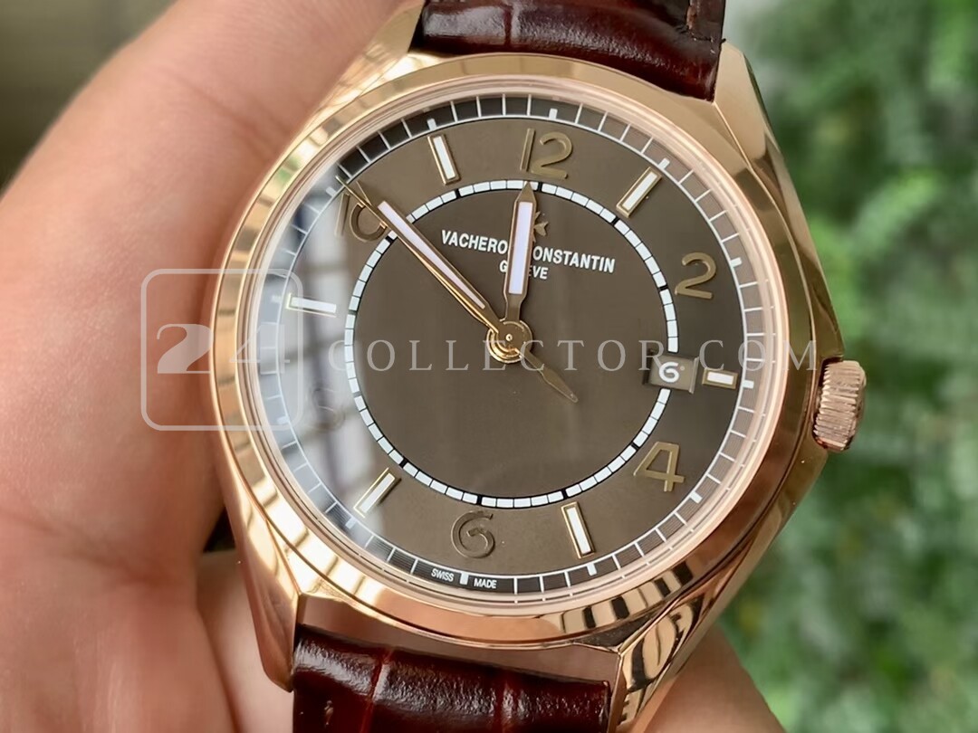 FIFTYSIX RG 40MM ZF 1:1 BEST EDITION BROWN DIAL ON BROWN LEATHER STRAP A1326 FIFTYSIX RG 40MM ZF 1:1 BEST EDITION BROWN DIAL ON BROWN LEATHER STRAP A1326