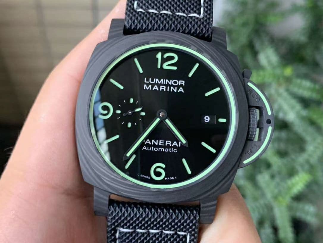 PAM1118 Luminor Marina Luminous TrilogyVSF 1:1 Best Edition on Black Sportech Strap P.9010 Clone PAM1118 Luminor Marina Luminous TrilogyVSF 1:1 Best Edition on Black Sportech Strap P.9010 Clone