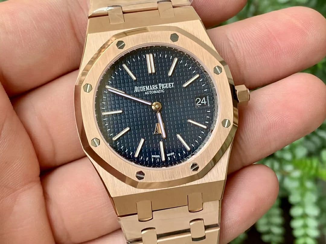 AP0637 - Royal Oak Jumbo 15202OR RG/RG Blue KZF A2121 AP0637 - Royal Oak Jumbo 15202OR RG/RG Blue KZF A2121