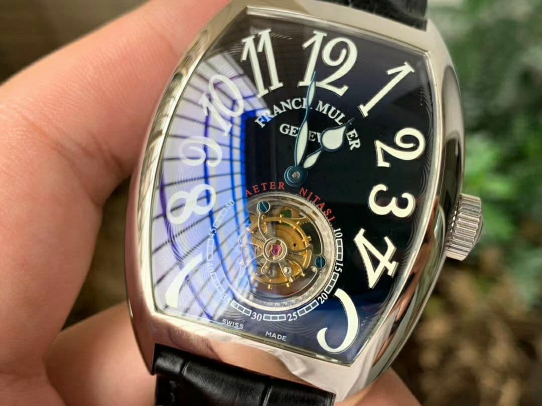 Franck Muller Aeternitas Tourbillon SS/LE Blk/Large Flying Tourbillon 1:1 Franck Muller Aeternitas Tourbillon SS/LE Blk/Large Flying Tourbillon 1:1