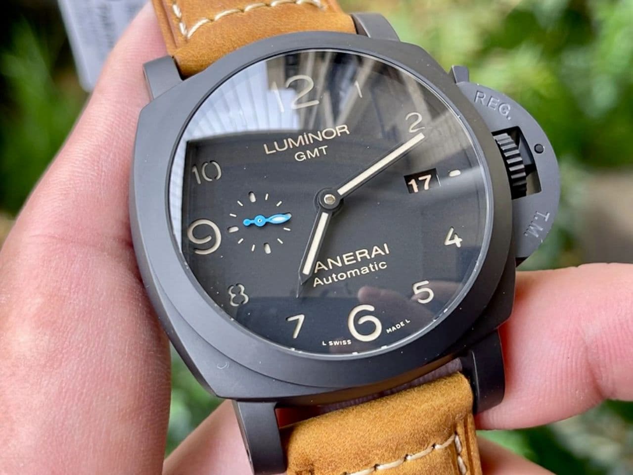 PAM1441 U VSF 1:1 Best Edition Black Dial on Brown Asso Strap P.9011 Super Clone PAM1441 U VSF 1:1 Best Edition Black Dial on Brown Asso Strap P.9011 Super Clone
