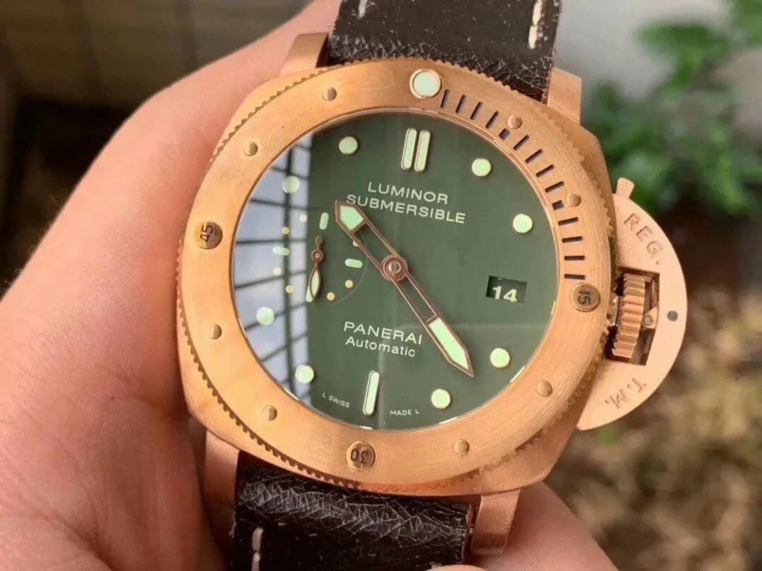 PAM382 N Bronzo VSF 1:1 Best Edition on Brown Distressed Calfskin Strap P.9000 Super Clone V2 PAM382 N Bronzo VSF 1:1 Best Edition on Brown Distressed Calfskin Strap P.9000 Super Clone V2