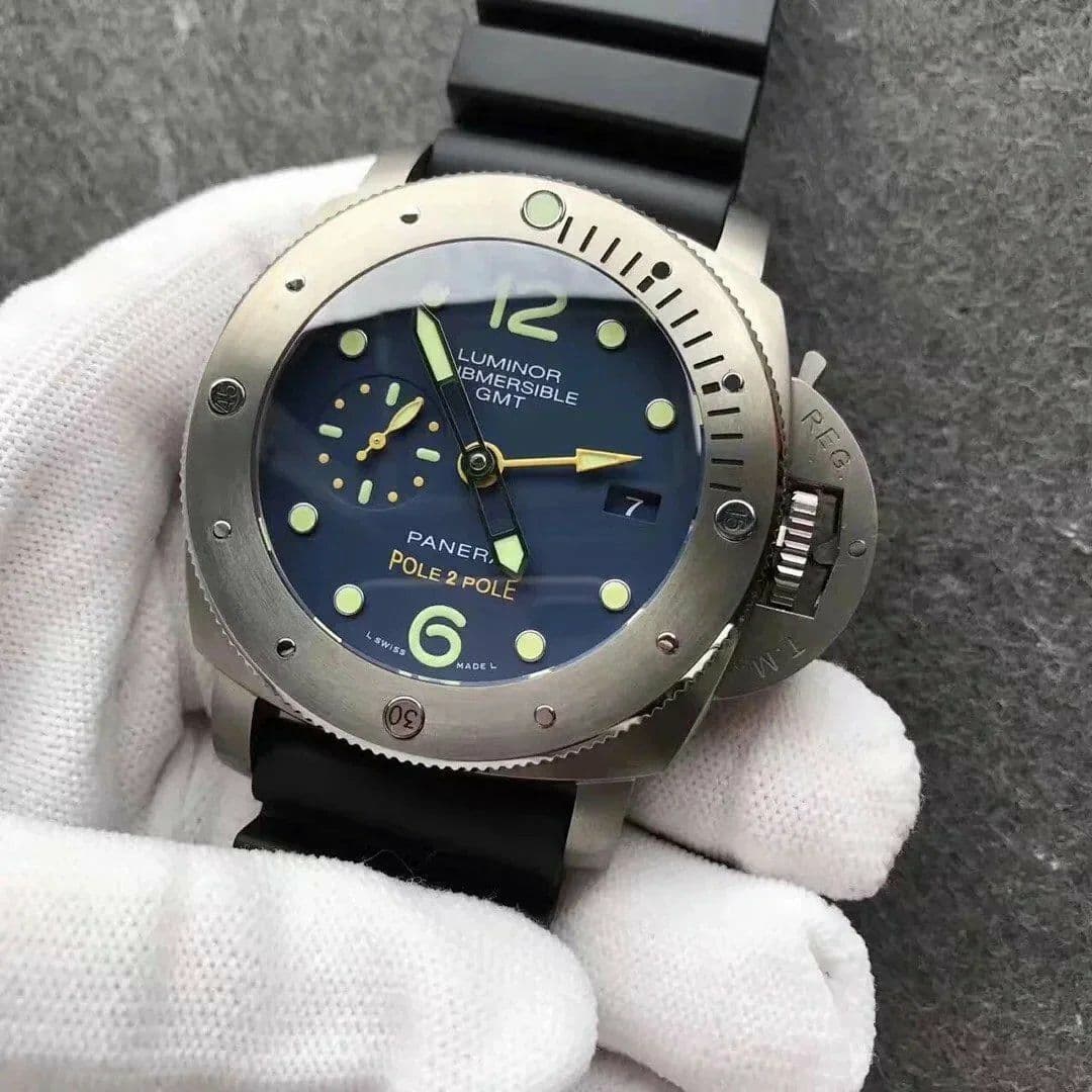 PAM719 S Titanium "Pole2Pole " VSF 1:1 Best Edition on Black Rubber Strap P.9001 Super Clone PAM719 S Titanium "Pole2Pole " VSF 1:1 Best Edition on Black Rubber Strap P.9001 Super Clone