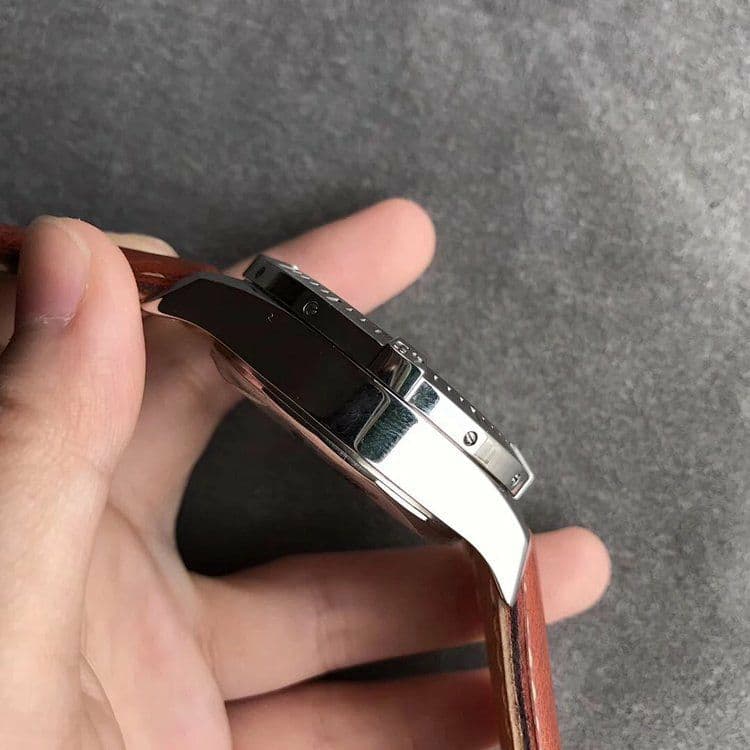 Colt Chronograph 44mm PVD WhiteTextured Dial on Leather Strap A7750 Colt Chronograph 44mm PVD WhiteTextured Dial on Leather Strap A7750