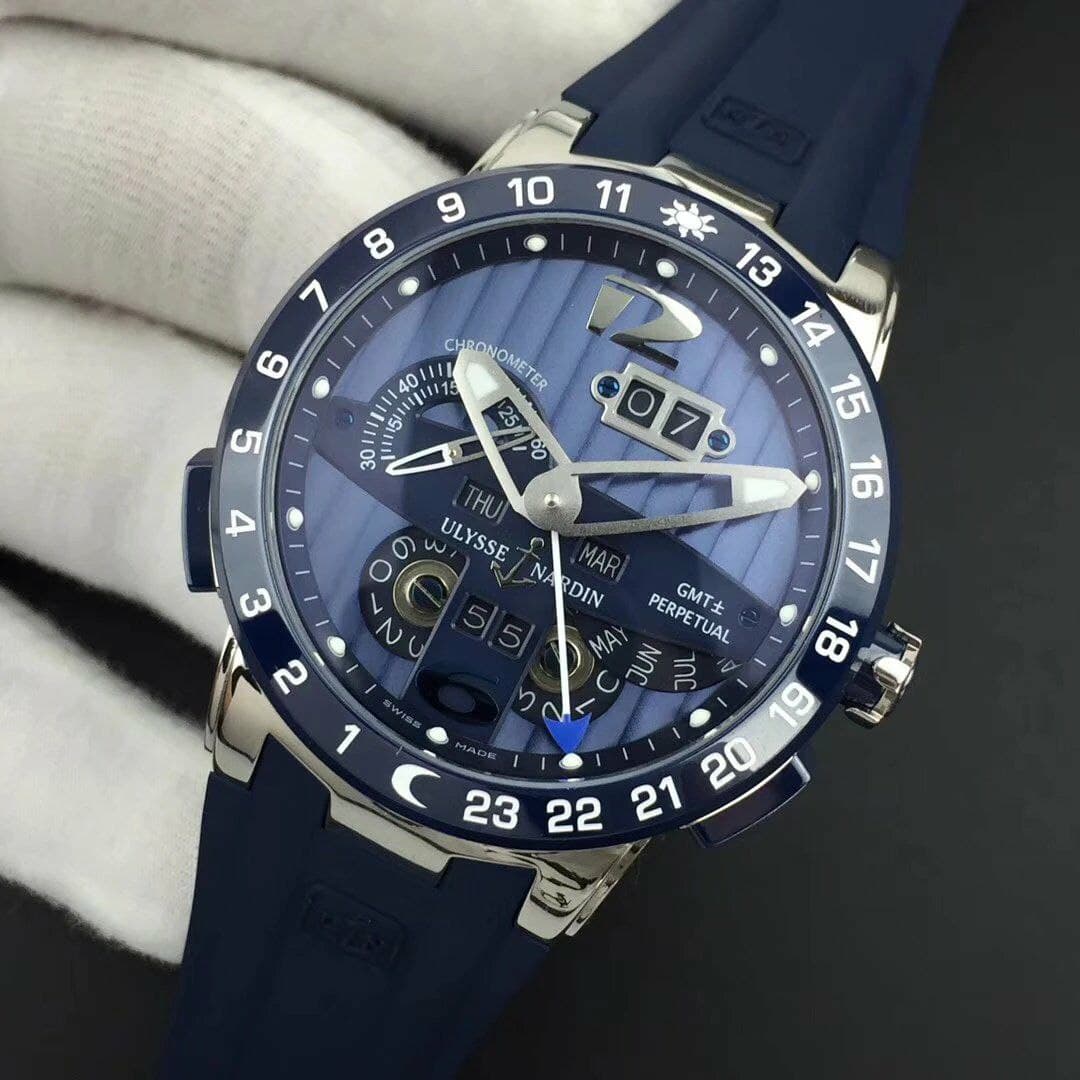 Executive El Toro SS TWA 1:1 Best Edition Blue Dial on Blue Rubber Strap Asian UN-32 Executive El Toro SS TWA 1:1 Best Edition Blue Dial on Blue Rubber Strap Asian UN-32