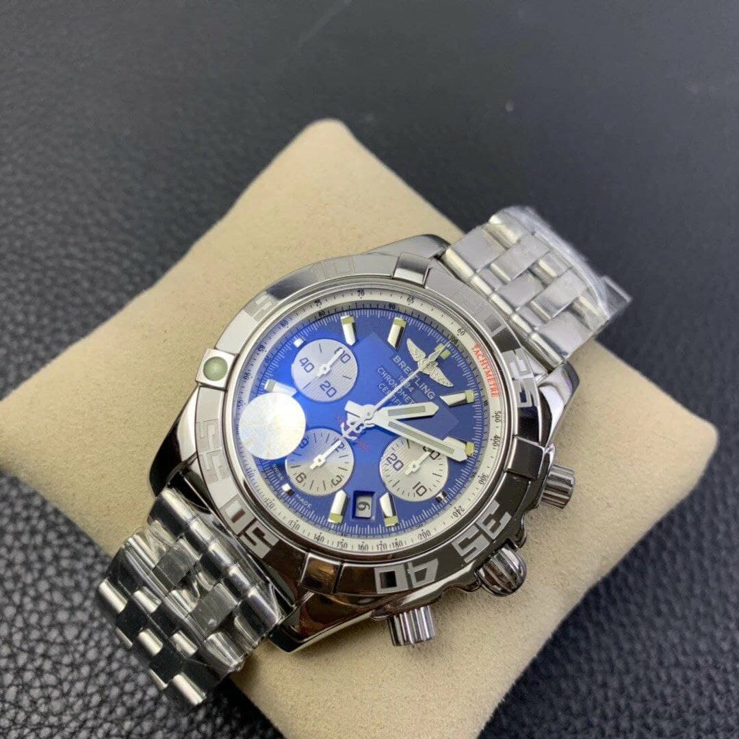 Chronomat B01 44 SS GF 1:1 Best Edition Blue Dial on SS Bracelet Chronomat B01 44 SS GF 1:1 Best Edition Blue Dial on SS Bracelet