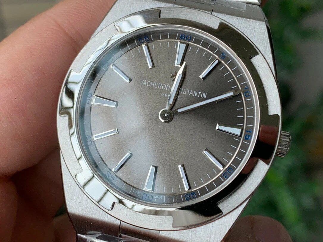 Overseas Ultra-Thin 2000V XF 1:1 Best Edition Gray Dial on SS Bracelet Overseas Ultra-Thin 2000V XF 1:1 Best Edition Gray Dial on SS Bracelet