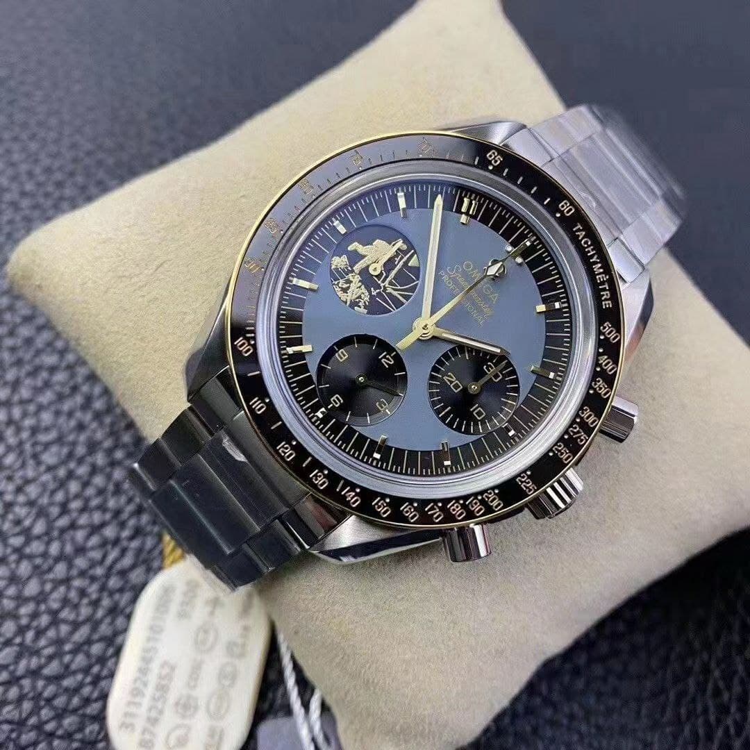 Speedmaster 50th Anniversary of The Moon Landing 1:1 Best Edition on SS Bracelet Manual Winding Chrono Movement Speedmaster 50th Anniversary of The Moon Landing 1:1 Best Edition on SS Bracelet Manual Winding Chrono Movement