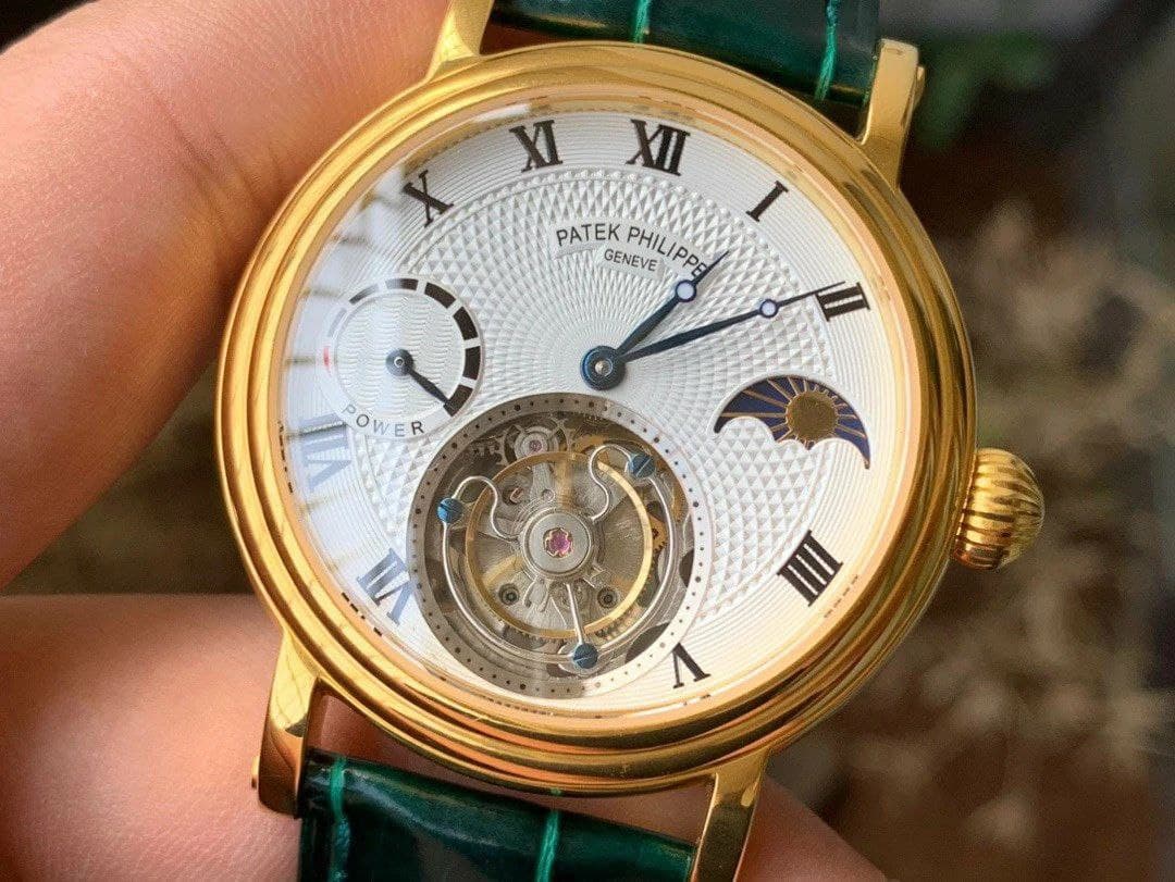 MoonPhase Day/Ngt PR YG/LE White HW Tourbillon 1:1 Best Edition Version MoonPhase Day/Ngt PR YG/LE White HW Tourbillon 1:1 Best Edition Version